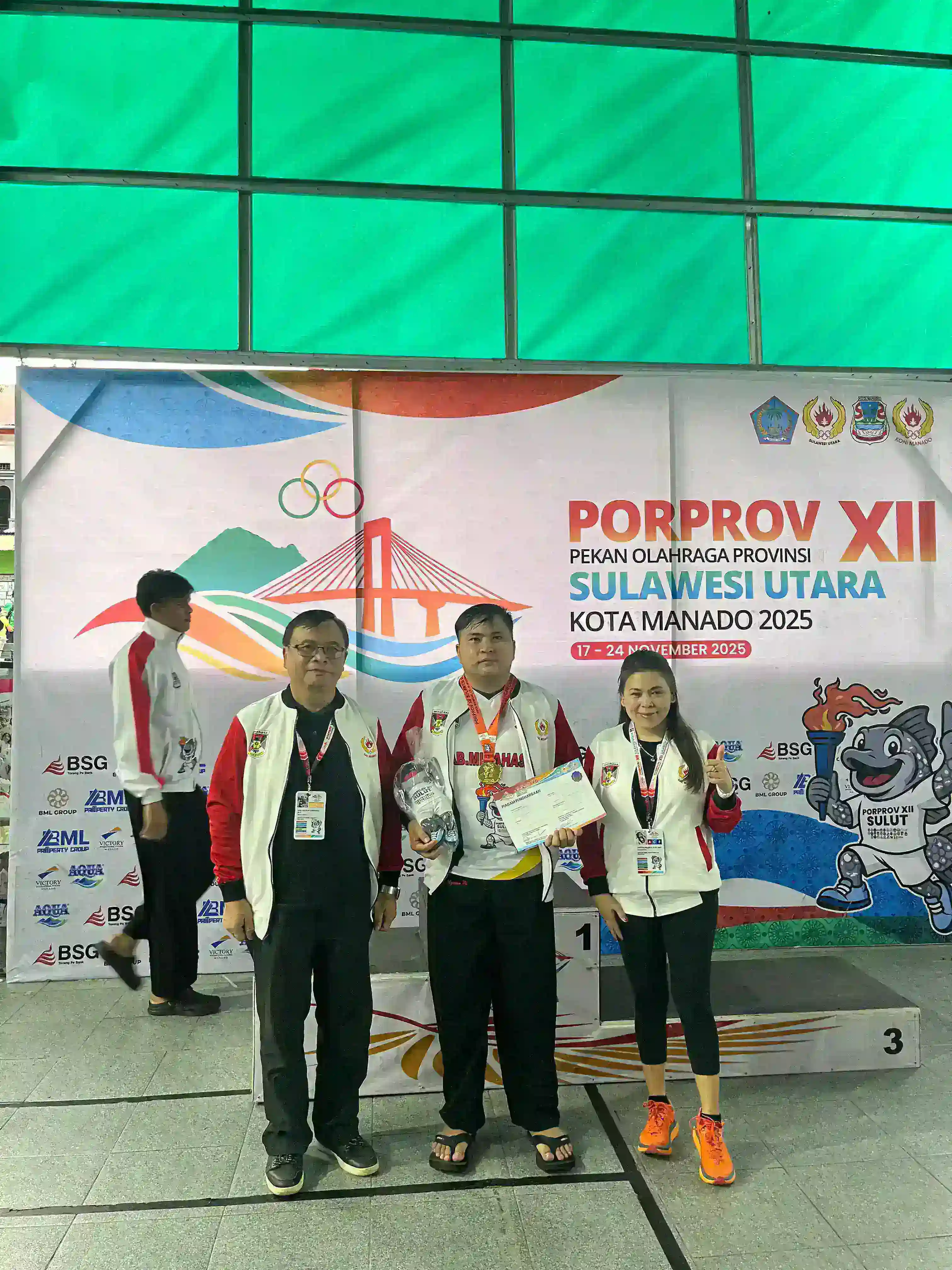 Bripda Micklymen Raih Juara 1 Silat di Porprov 2025, Harumkan Nama Minahasa